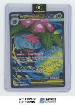 2025 Pokemon Mega Evolution Mega Venusaur ex #155/132 Ultra Rare - Image 1