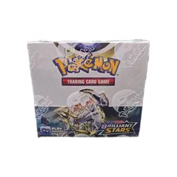 Pokemon TCG Sword and Shield Brilliant Stars Booster Box Sealed - Image 1