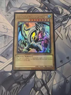 Blue-Eyes White Dragon (Version 1) LCKC-EN001 Legendary Collection Kaiba - Image 1