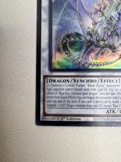 Blue-Eyes Ultimate Spirit Dragon SWDW-EN043 - Ultra Rare - 1st Edition - LP - Image 3