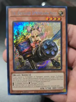 Yu-Gi-Oh! Tri-Brigade Springans Kitt BPRO-EN025 Secret Rare - Image 2