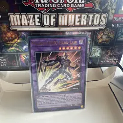 MZMU-EN070 Masked HERO Dark Law Ultra Rare 1st Edition YuGiOh - Image 1