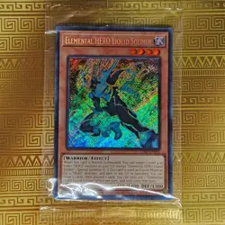 Elemental HERO Liquid Soldier - LDS3-EN103 (Sealed) Secret Rare Limited Yugioh - Image 1
