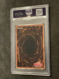 2002 Yu-Gi-Oh! Right Leg, Forbidden One 1st Edition PSA 8 - Image 2