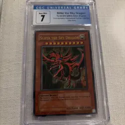 Yu-Gi-Oh! GBI-001 Slifer the Sky Dragon 2003 - Ultra Rare CGC 7 Near Mint - Image 1