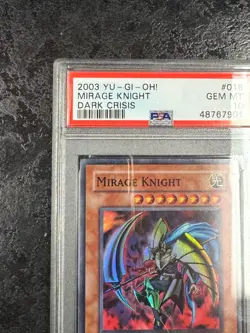 2003 YU-GI-OH! MIRAGE KNIGHT DARK CRISIS #018 💎 PSA 10 - Image 3
