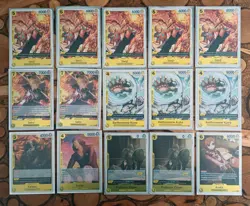 One Piece TCG 343 Card Lot, Sets OP01, OP02, OP04, OP05, OP06, OP07, OP08 & More - Image 4