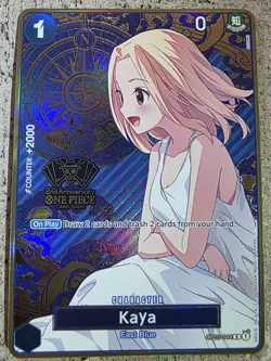 One Piece Kaya Alt Art R Japanese 2nd Anniversary Set English - Image 1