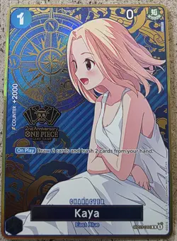 One Piece Kaya Alt Art R Japanese 2nd Anniversary Set English - Image 2