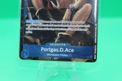 One Piece Portgas. D. Ace (Tin Pack Set Vol. 2) P-074 Promotion Card Foil Sealed - Image 4