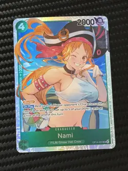 Nami OP14-031 (SR) The Azure Sea’s Seven One Piece TCG English NM - Image 1