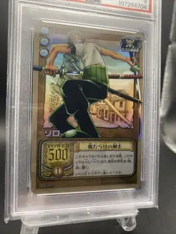 PSA9 Roronoa Zoro One Piece CCG Japanese Champion Of The East Blue CE-C02 - Image 4