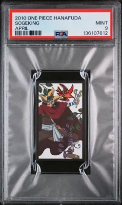 2010 ONE PIECE HANAFUDA APRIL SOGEKING PSA 9 - Image 1