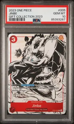 2023 One Piece Jinbe Gift Collection 2023 #005 PSA 10 GEM MINT - Image 1