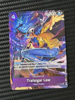 Trafalgar Law (Illustration Box Vol.6) P-093 One Piece Promotion Cards Foil - Image 1