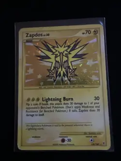 Pokemon TCG Zapdos Holo Secret Rare Card 150/147 Supreme Victors - Image 1