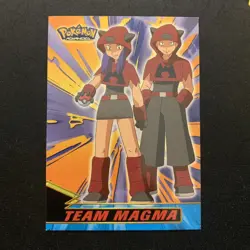 Team Magma #6 NM -2003 Topps Pokemon Advanced- Pokemon Card (2b) - Image 1