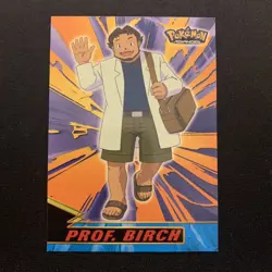 Prof. Birch #3 NM -2003 Topps Pokemon Advanced- Pokemon Card (2b) - Image 1