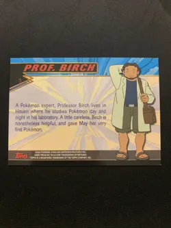 Prof. Birch #3 NM -2003 Topps Pokemon Advanced- Pokemon Card (2b) - Image 2
