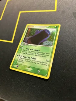 Swalot 11/100 Reverse Holo LP -Holo Pokemon Card- EX Crystal Guardians (4s) - Image 3