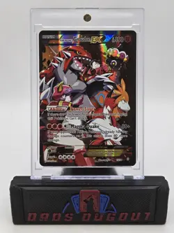 Pokemon Team Magma's Groudon EX 15/34 Double Crisis Ultra Rare Holo Card DMG - Image 1