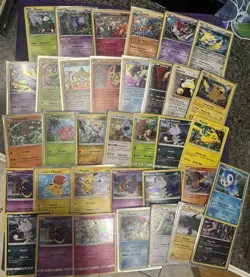 LOT OF 35 POKEMON CARDS BLACK STAR PROMO FROM SUN & MOON, XY and D&P - Image 1