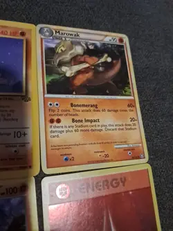 Pokemon TCG Cubone And Marowak 10 Card Lot (4 Fighting Energies 1 Reverse Holo) - Image 5