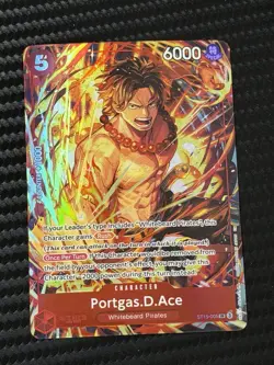 Portgas.D.Ace (Illustration Box Vol.5) ST15-005 One Piece Promotion Cards Foil - Image 1