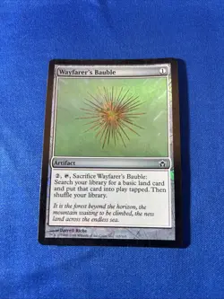 FOIL WAYFARER’S BAUBLE LP Fifth Dawn Original mtg Magic fast shipping - Image 1
