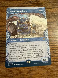 MTG Magic The Gathering SHOWCASE Azure Beastbinder - Image 1