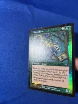 FOIL BLASTODERM LP Nemesis Original mtg Magic fast shipping - Image 3