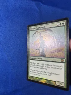 FOIL ELVISH CHAMPION LP 8th Eighth Edition mtg Magic fast shipping - Image 3