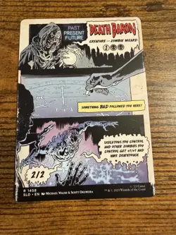 MTG Magic The Gathering Secret Lair CREEPSHOW Death Baron - Image 2