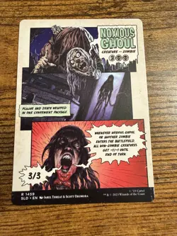 MTG Magic The Gathering Secret Lair CREEPSHOW Noxious Ghoul - Image 2