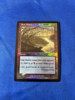 FOIL SALT MARSH LP- Invasion Original mtg Magic fast shipping - Image 1