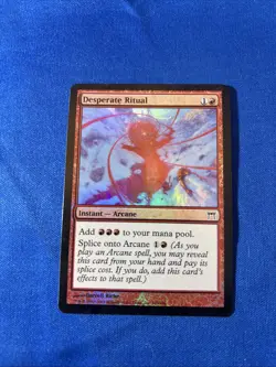 FOIL DESPERATE RITUAL LP+ CoK Original mtg Magic fast shipping - Image 1