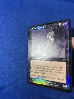 FOIL SENGIR VAMPIRE LP Torment Original mtg Magic fast shipping - Image 3