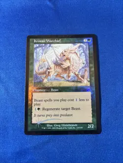 FOIL KROSAN WARCHIEF LP Scourge Original mtg Magic fast shipping - Image 1