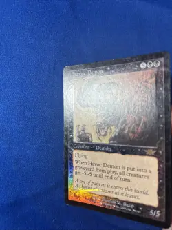 FOIL HAVOC DEMON LP Legions Original mtg Magic fast shipping - Image 3