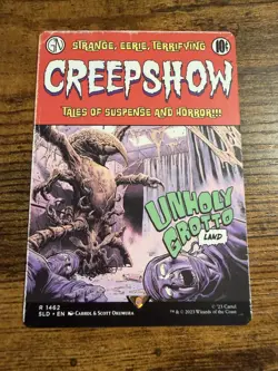 MTG Magic The Gathering Secret Lair CREEPSHOW Unholy Grotto - Image 1