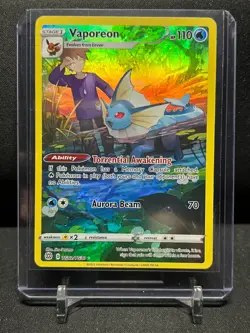 Vaporeon TG02/TG30 Trainer Gallery Holo Pokemon 2022 Brilliant Stars NM - Image 1