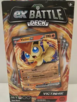 Pokemon TCG: Victini ex Battle Deck Undamaged - Image 1