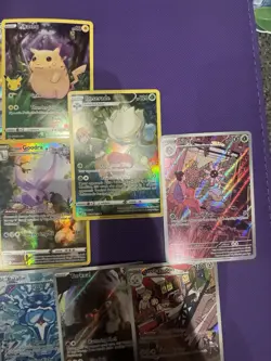 LOT OF 13 POKEMON CARDS TRAINER GALLERIES, FA, CELEBRATIONS & ILLUSTRATION RARES - Image 3