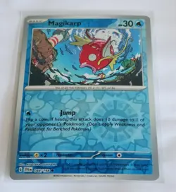 Pokemon TCG Magikarp Scarlet & Violet BASE Set 044/198 Reverse Holo Common - Image 1
