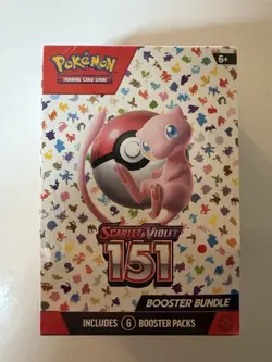 151 Booster Bundle Pokemon TCG Scarlet & Violet Factory Sealed - Image 1