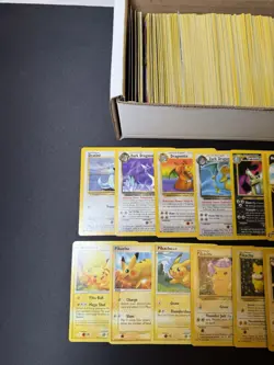 Huge Collection Bulk Lot of 600+ Pokemon Cards Mixed WOTC-XY Vintage HP-DAMAGED - Image 2