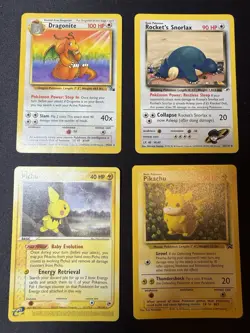 Huge Collection Bulk Lot of 600+ Pokemon Cards Mixed WOTC-XY Vintage HP-DAMAGED - Image 4