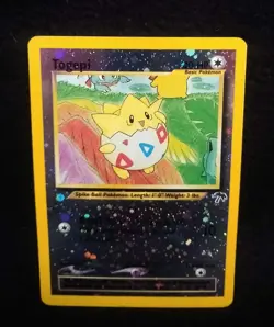 Togepi 4/18 Reverse Holo Foil Southern Islands Pokemon - Image 3