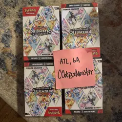 ✅✅ Pokemon TCG: Prismatic Evolutions - Booster Bundle Lot of 4 - Image 1