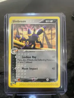Pokemon TCG Card - Umbreon - 24/100 Non Holo Rare Ex Sandstorm 2003 (Excellent) - Image 2